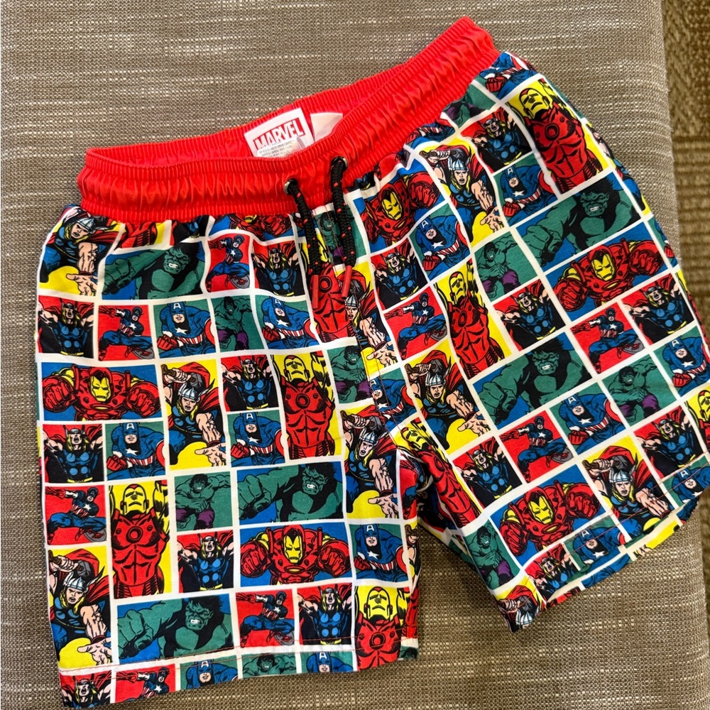 Zara kids Marvel Marvel Superhero swim trunks